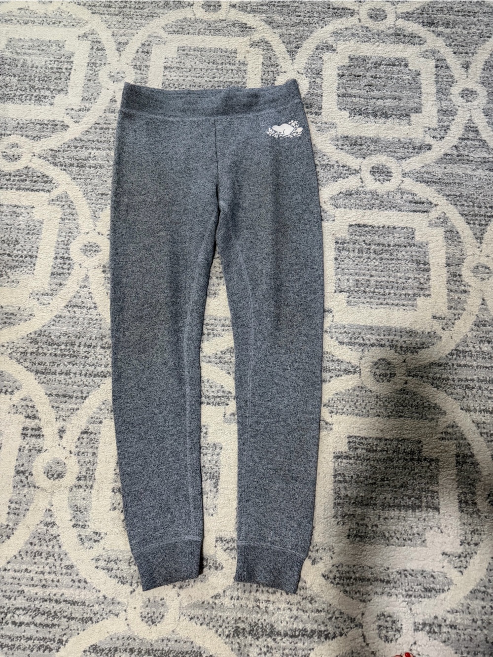 Roots Women’s Gray Knit skinny Leggings -